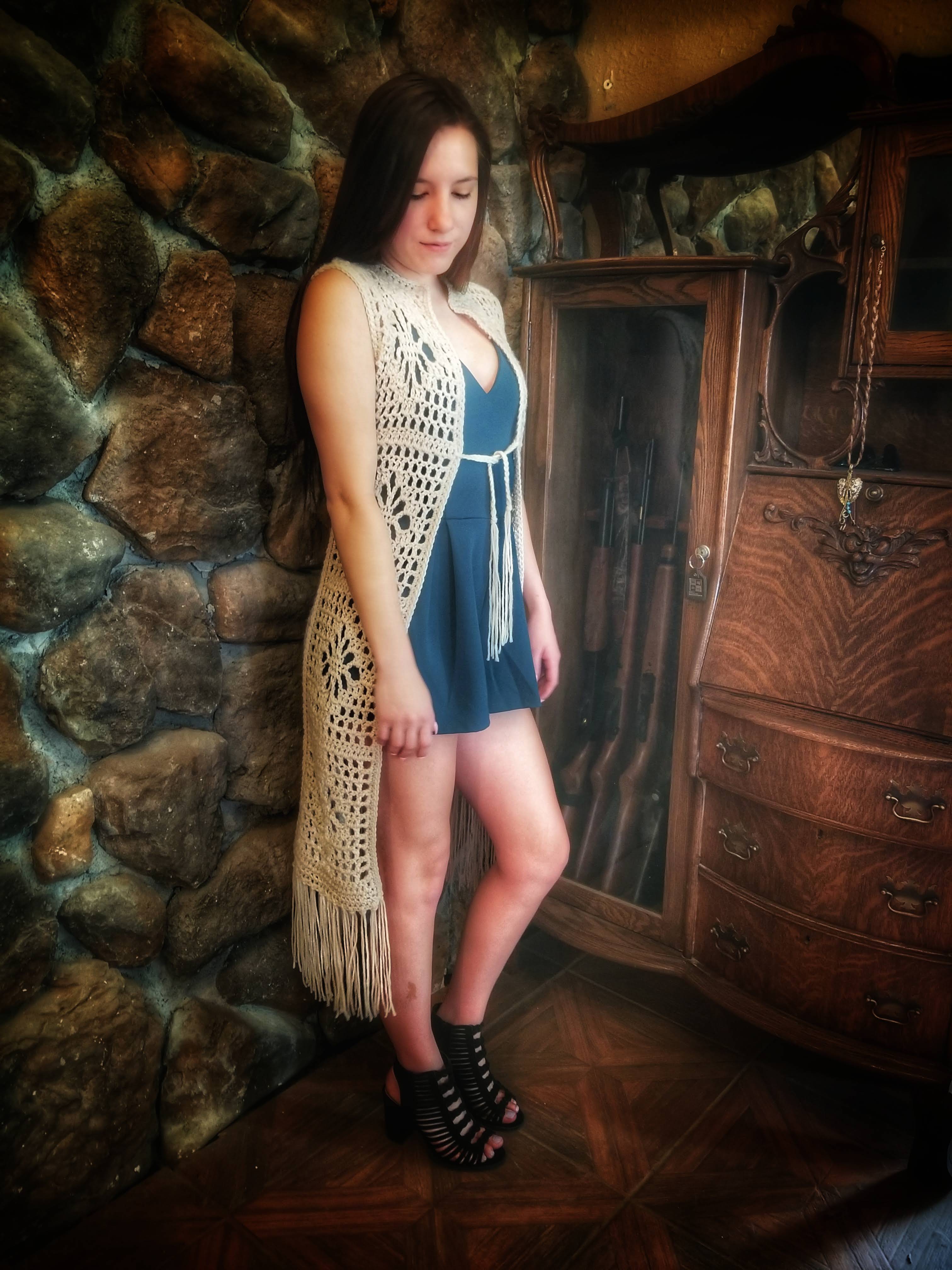 Pattern - Crochet Pattern - Caballera Duster - Original Design by Alice Schwarz