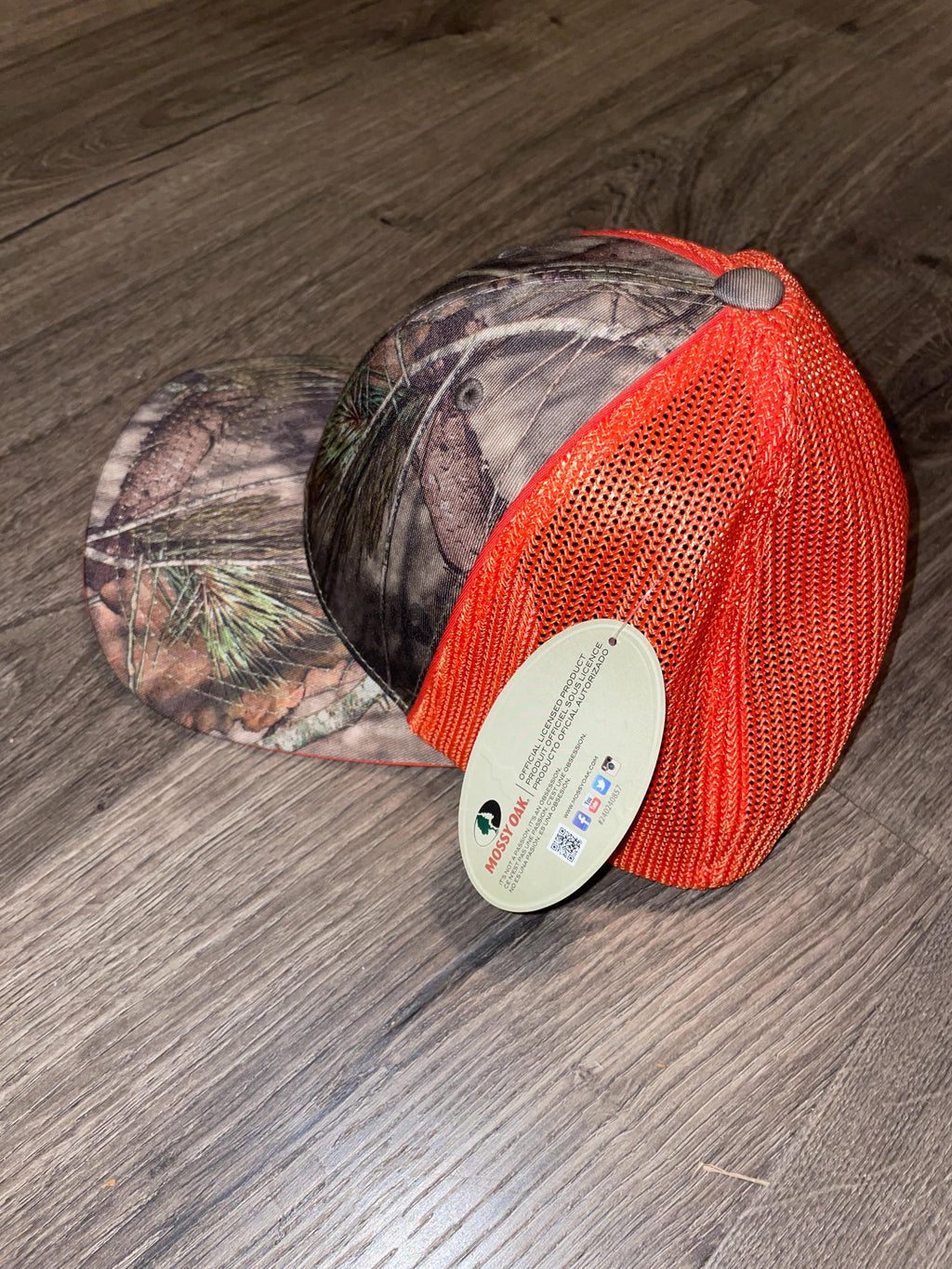 Embroidery - Hunting Cap Hat Safety Orange & Camo Deer, Elk, Pronghorn, Animal Embroidery CUSTOM Flexfit.