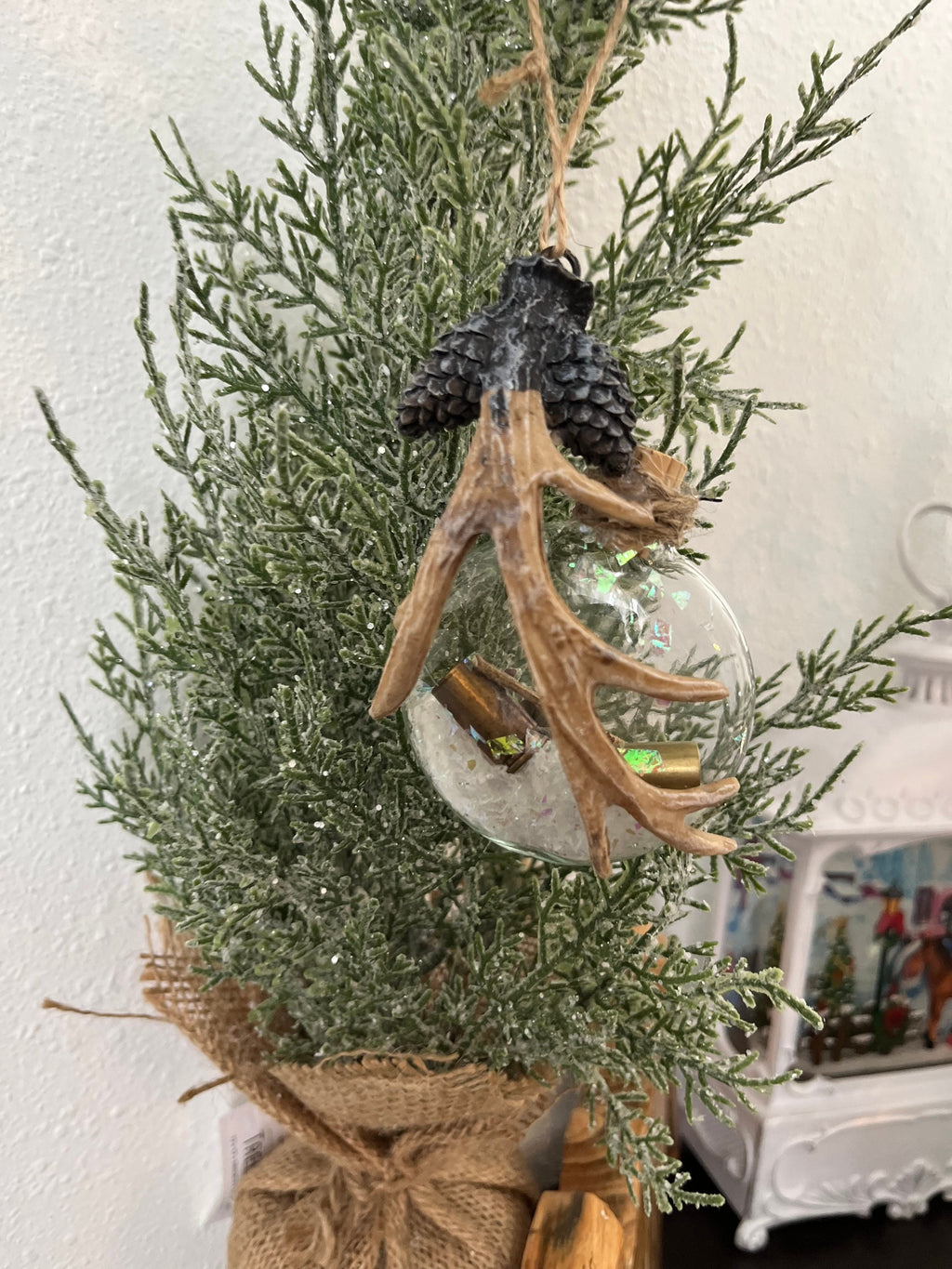 Christmas Ornament - Deer Hunter Ornament - (TM) Design - Personalization Optional