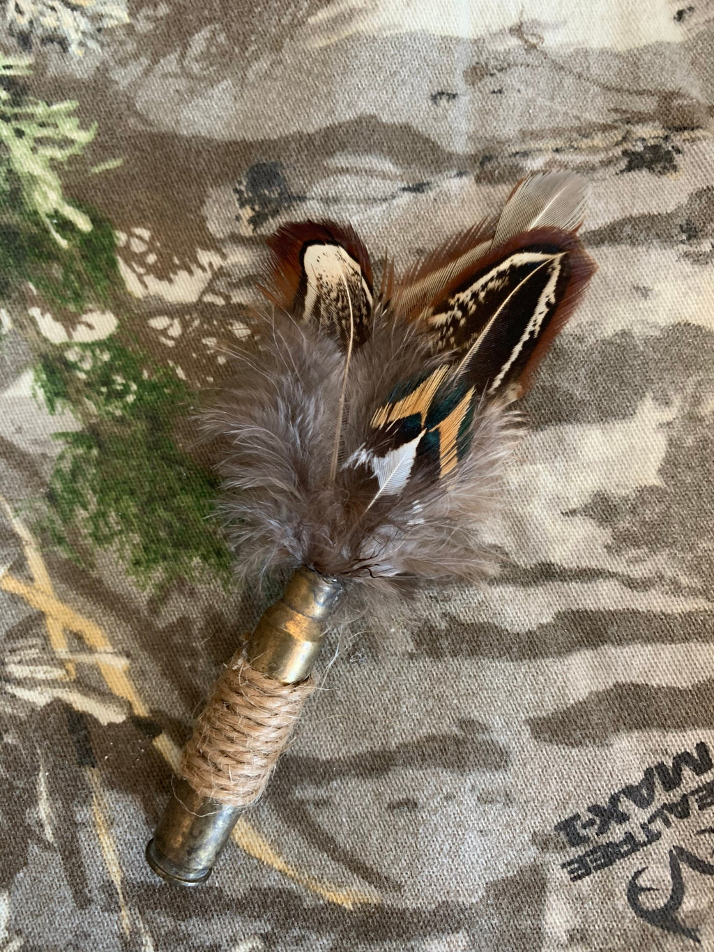 Boutonnière - Deer /Duck Hunter Boutonnière - Shell Casing wrapped in Twine