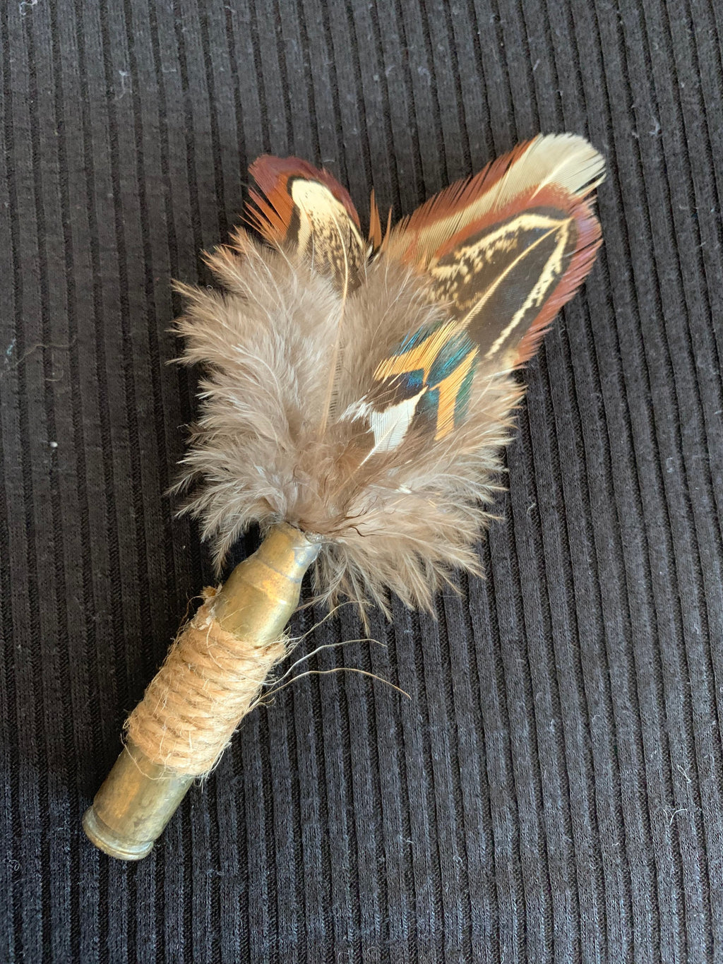 Boutonnière - Deer /Duck Hunter Boutonnière - Shell Casing wrapped in Twine
