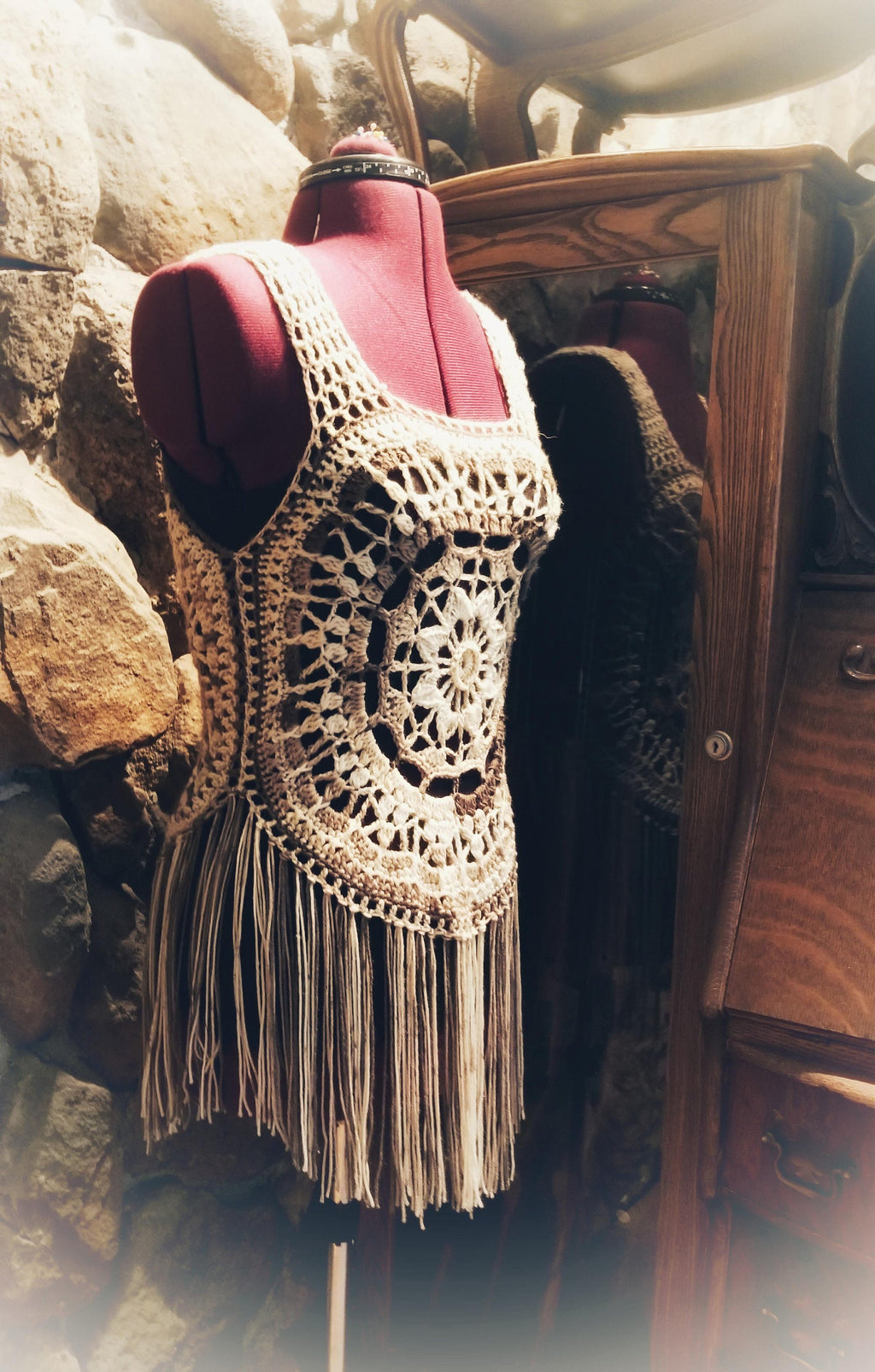 Pattern - Crochet Pattern - Cheyenne's Dream Tank Top - Original Design by Alice Schwarz