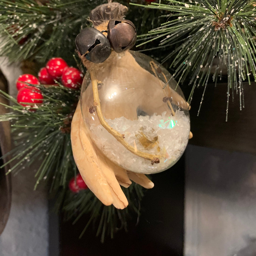 Christmas Ornament - Moose Hunter Ornament - Personalization Optional