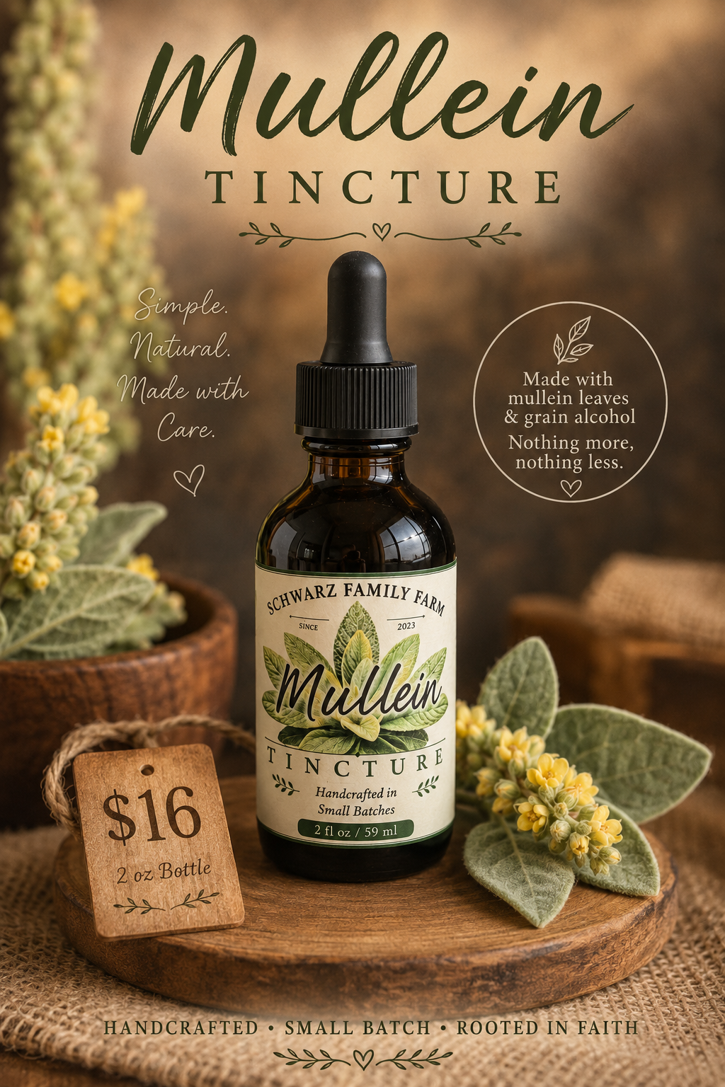 Apothecary - Mullein Tincture