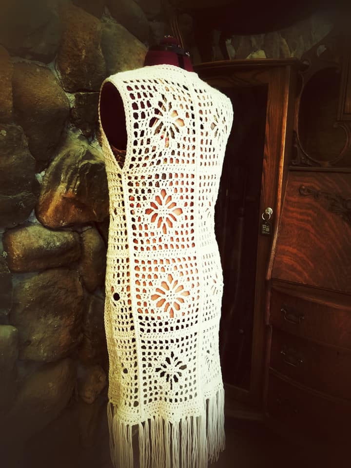 Pattern - Crochet Pattern - Caballera Duster - Original Design by Alice Schwarz
