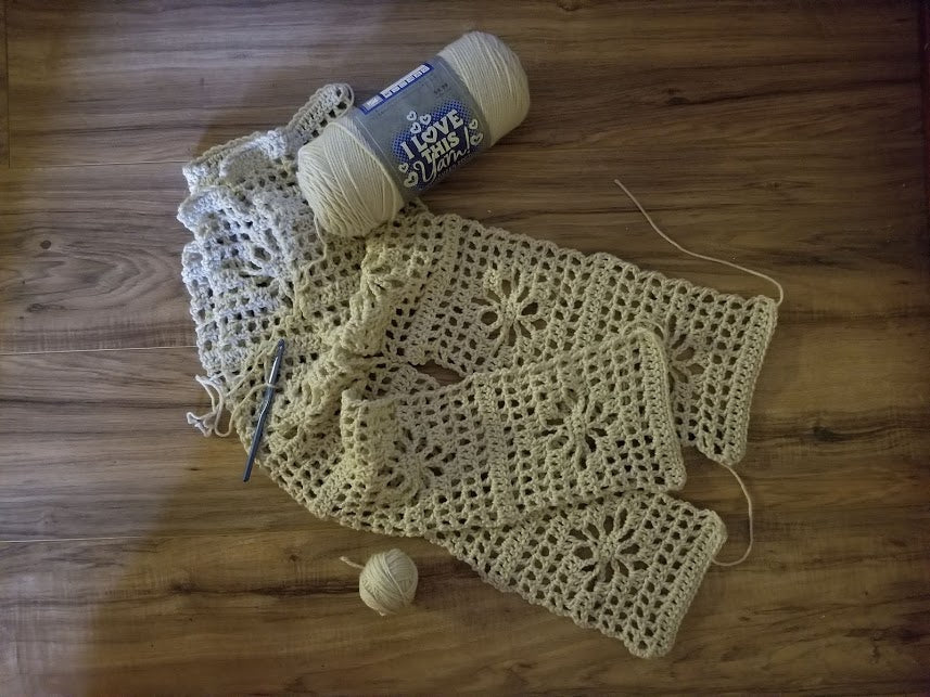 Pattern - Crochet Pattern - Caballera Duster - Original Design by Alice Schwarz