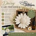 Car Freshie - Daisy Bundle (refreshable)
