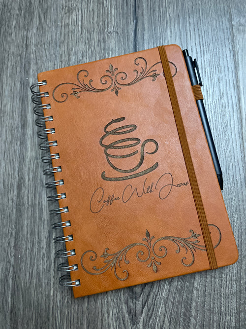 Book - Coffee With Jesus™ Leatherette Journal