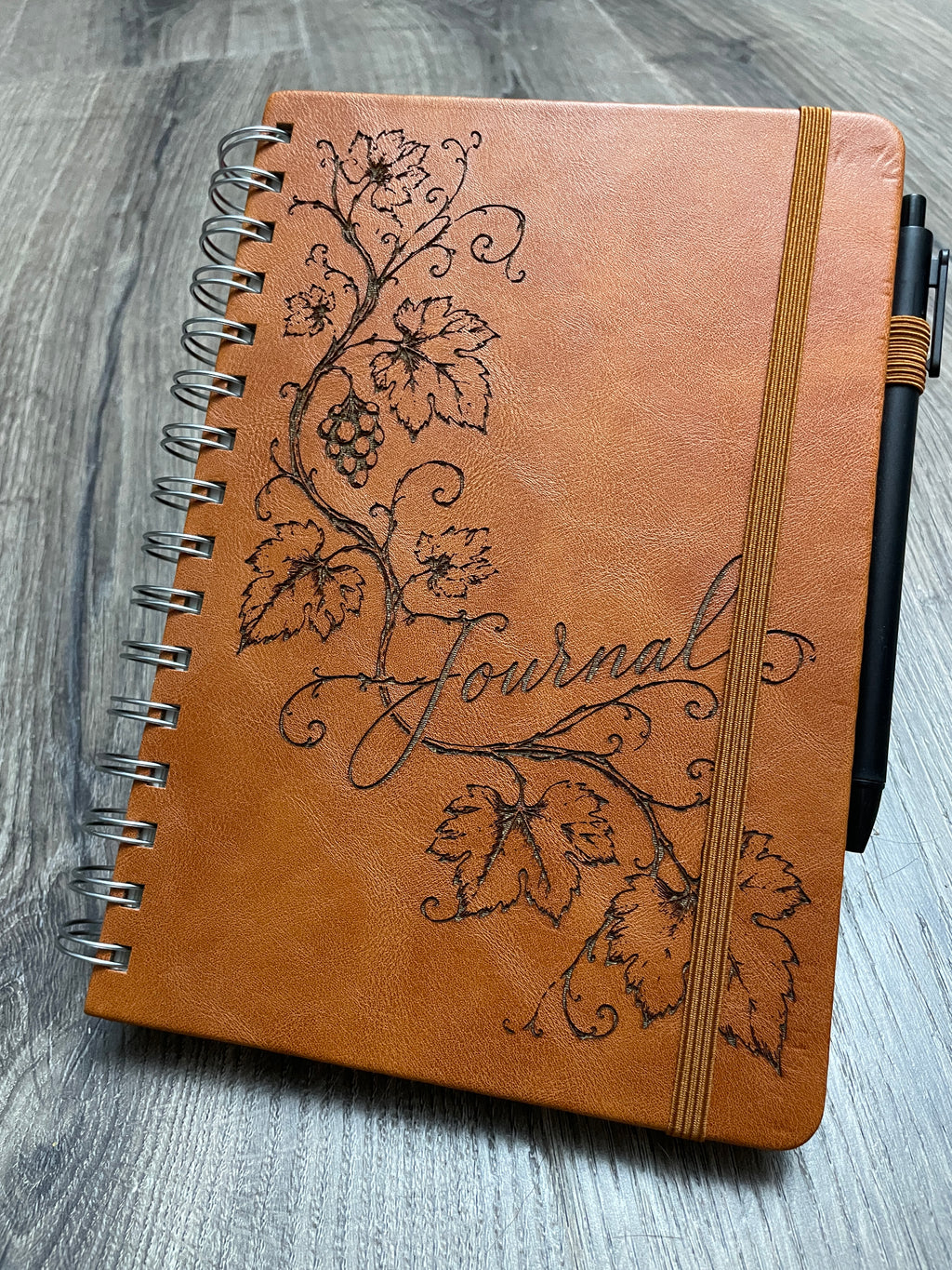 Book - Grapevine Ivy Leatherette Journal