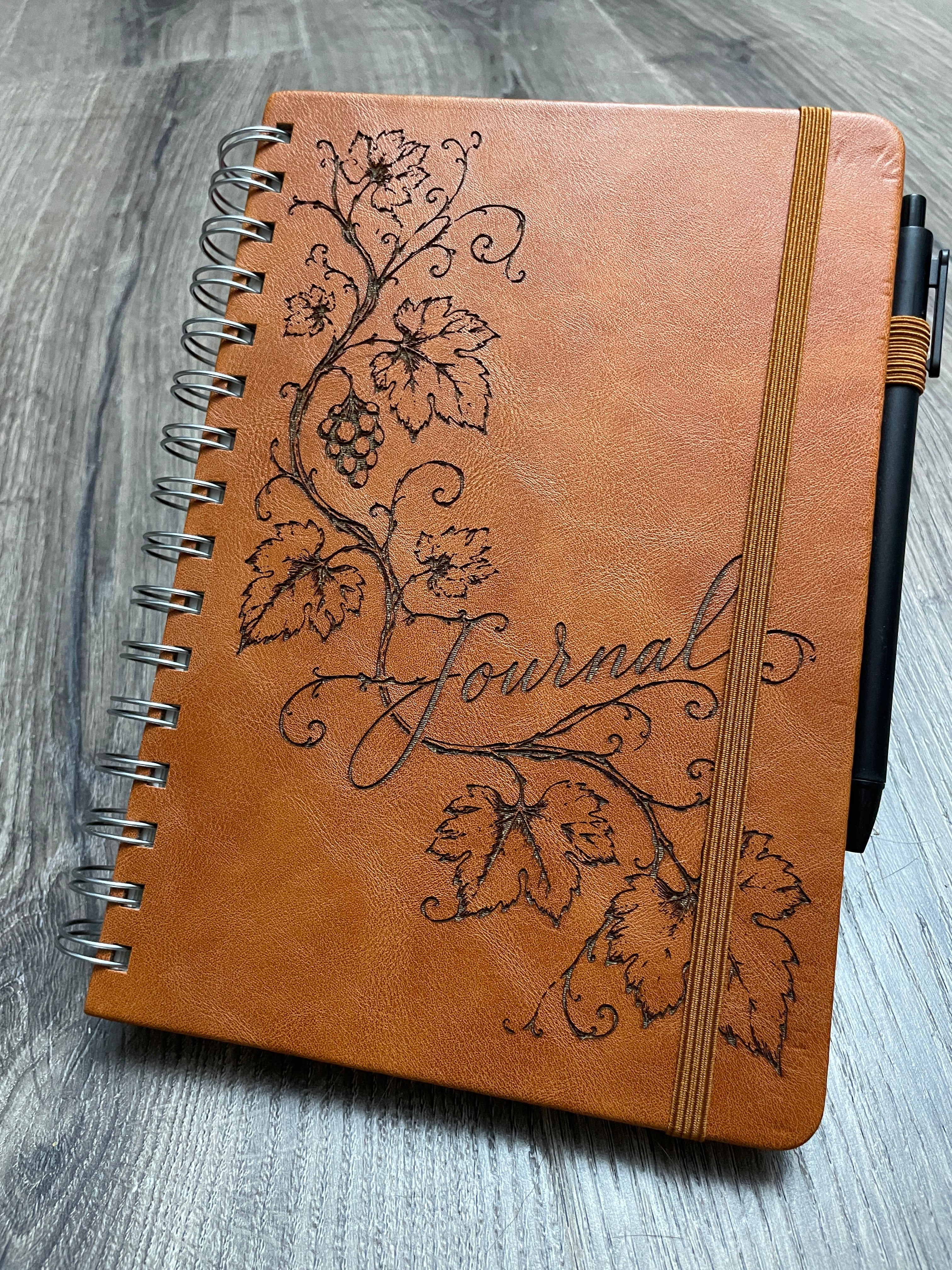 Book - Grapevine Ivy Leatherette Journal