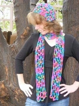Pattern - Crochet Pattern - Sassy Cloche & Scarf - Original Design by Alice Schwarz