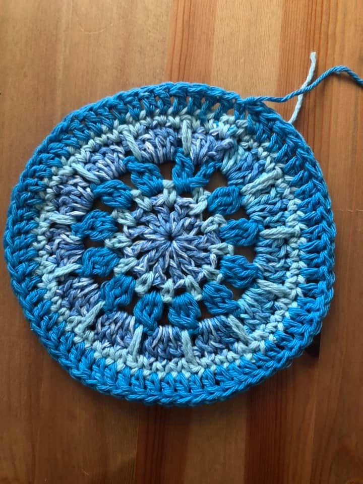 Pattern - Crochet Pattern - "Mandala Potholder"