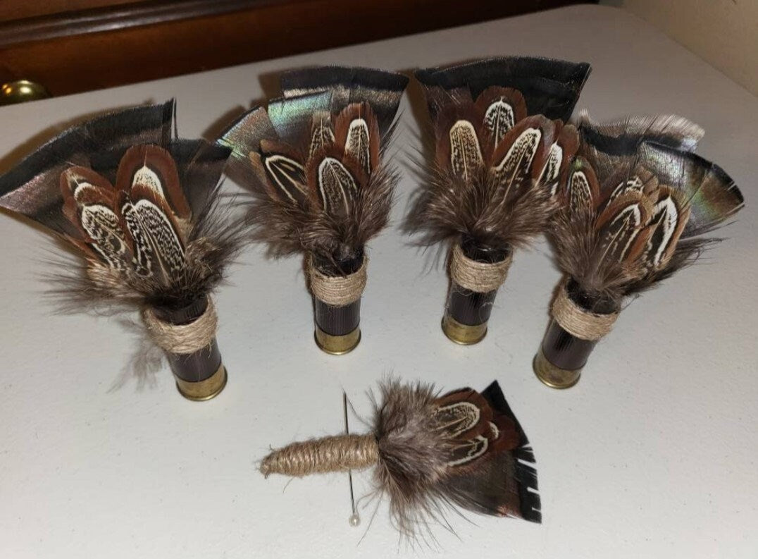 Boutonniere - Shotgun Shell Boutonnière