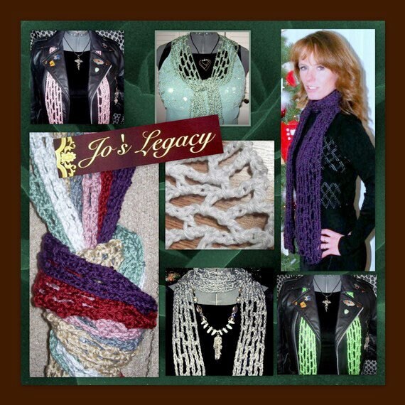 Pattern - Crochet Pattern - Sassy Cloche & Scarf - Original Design by Alice Schwarz