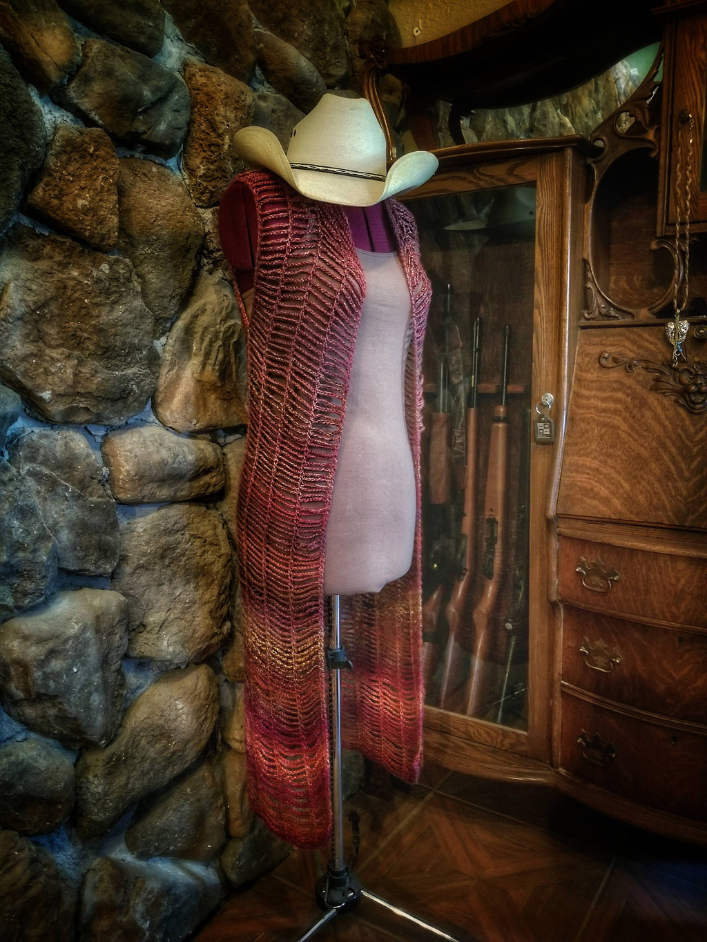 Pattern - Crochet Pattern - Desert Sunset Duster - Original Design by Alice Schwarz