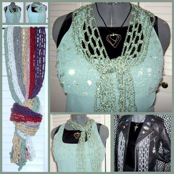 Pattern - Crochet Pattern - Sassy Cloche & Scarf - Original Design by Alice Schwarz