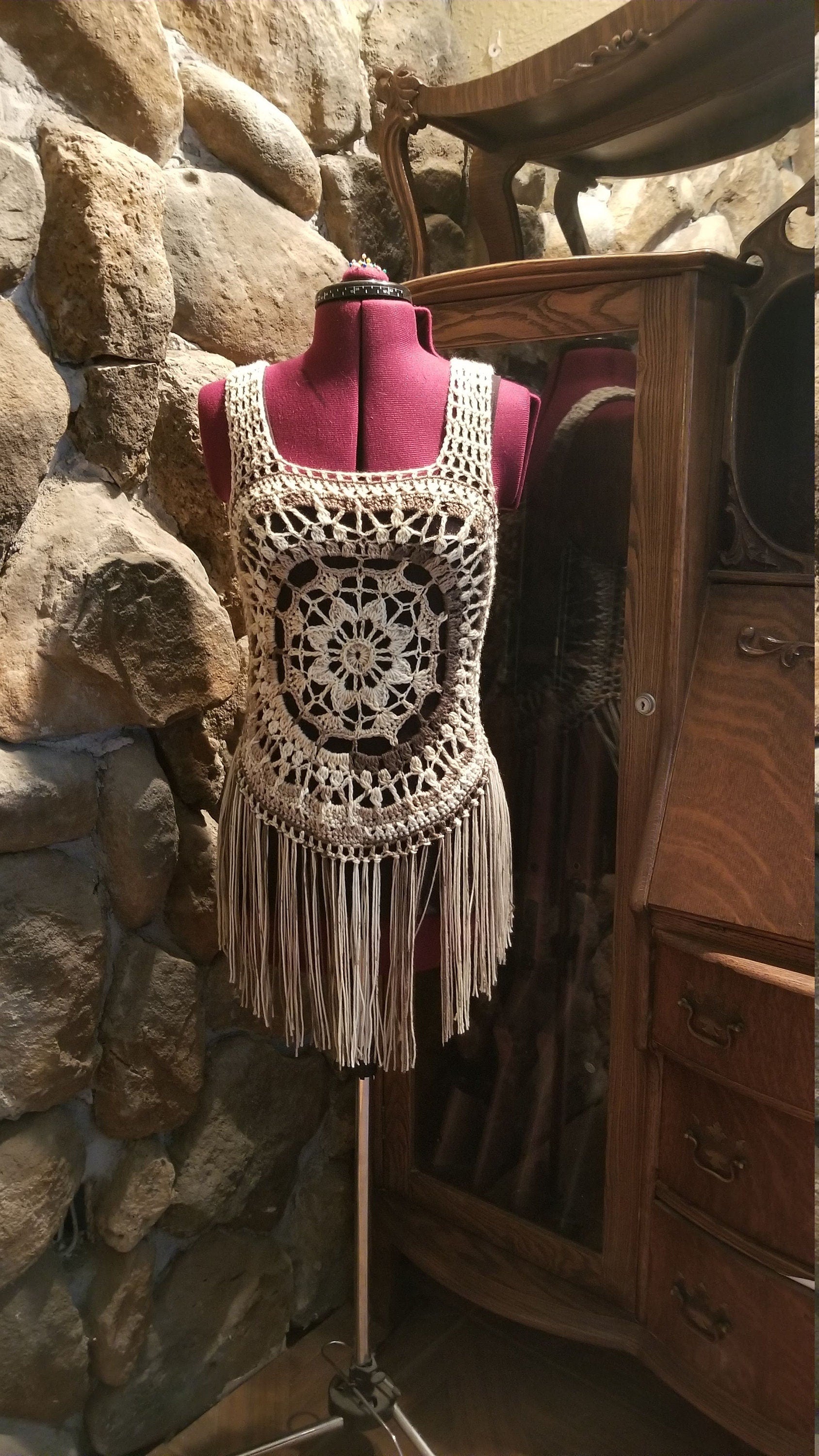 Pattern - Crochet Pattern - Cheyenne's Dream Tank Top - Original Design by Alice Schwarz