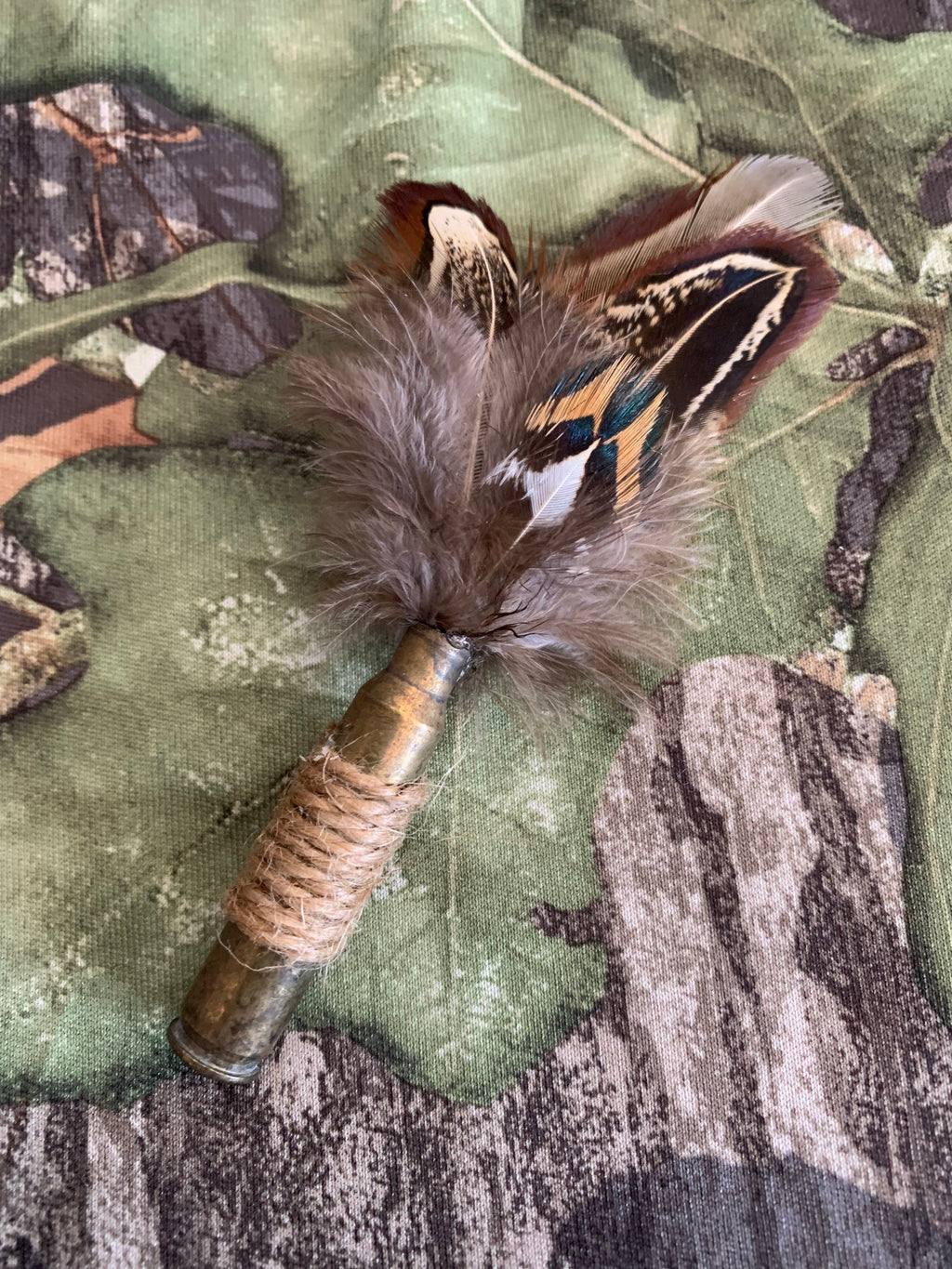 Boutonnière - Deer /Duck Hunter Boutonnière - Shell Casing wrapped in Twine