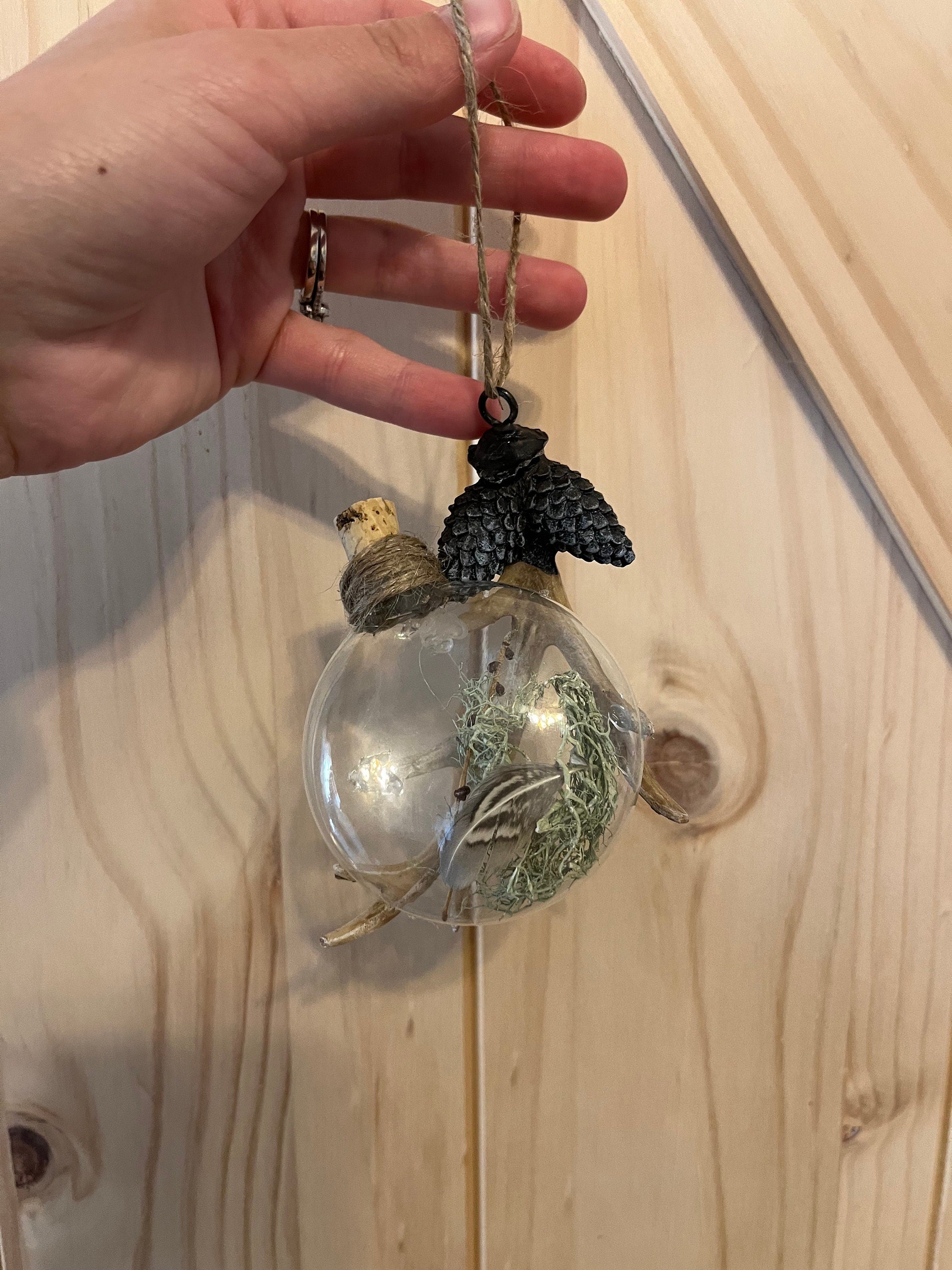 Christmas Ornament - Deer Hunter Ornament - (TM) Design - Personalization Optional